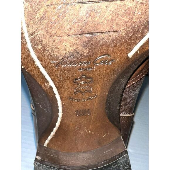 Kenneth Cole NY Brown Leather Equestrian Riding Ride Seek Boots Shoes Women 10 M - Picture 8 of 8